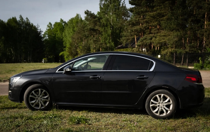 Peugeot 508 cena 32900 przebieg: 344700, rok produkcji 2015 z Warszawa małe 277